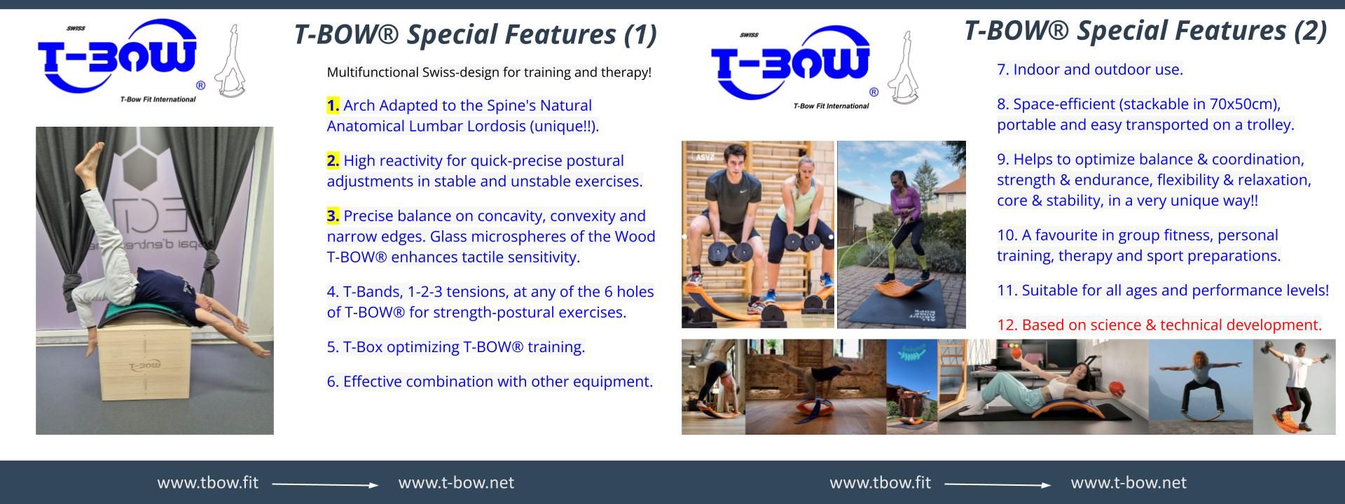 Optimize your Gym's Offerings with T-BOW®  Valuable features of T-BOW® for Gyms
